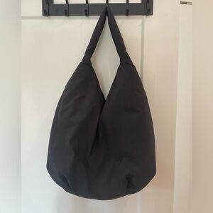 Large black purse